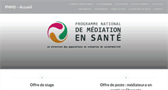 Desktop Screenshot of mediation-sanitaire.org